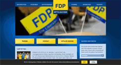 Desktop Screenshot of fdp-mittweida.de